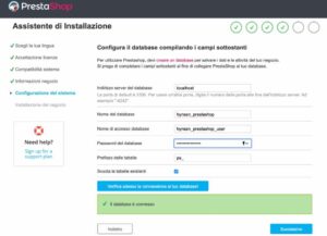 Processo Installazione PrestaShop 5