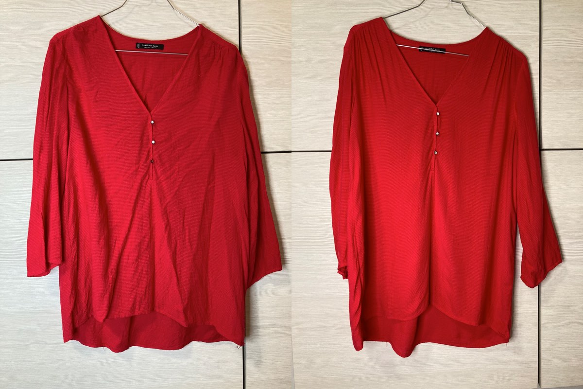 Risultati stiratura ferro da stiro verticale 2