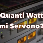 Quanto deve essere potente un amplificatore?